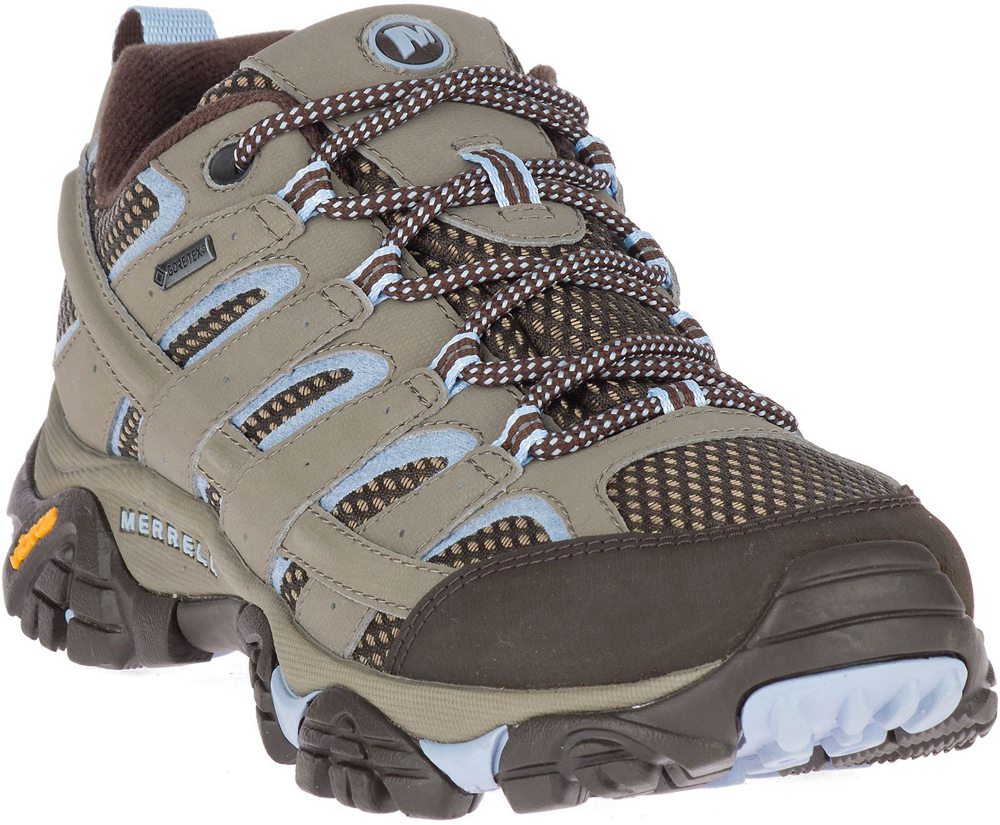 Buty Trekkingowe Merrell Damskie Szare - Moab 2 Gore-Tex® - 536948-OJR